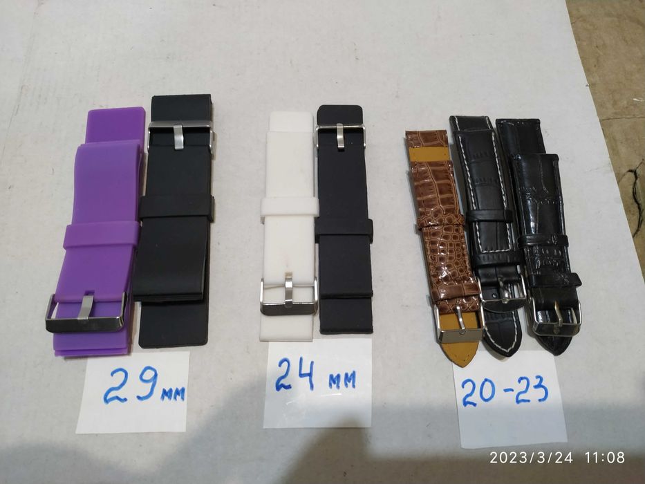 продам ремешок для часов силикон/резина