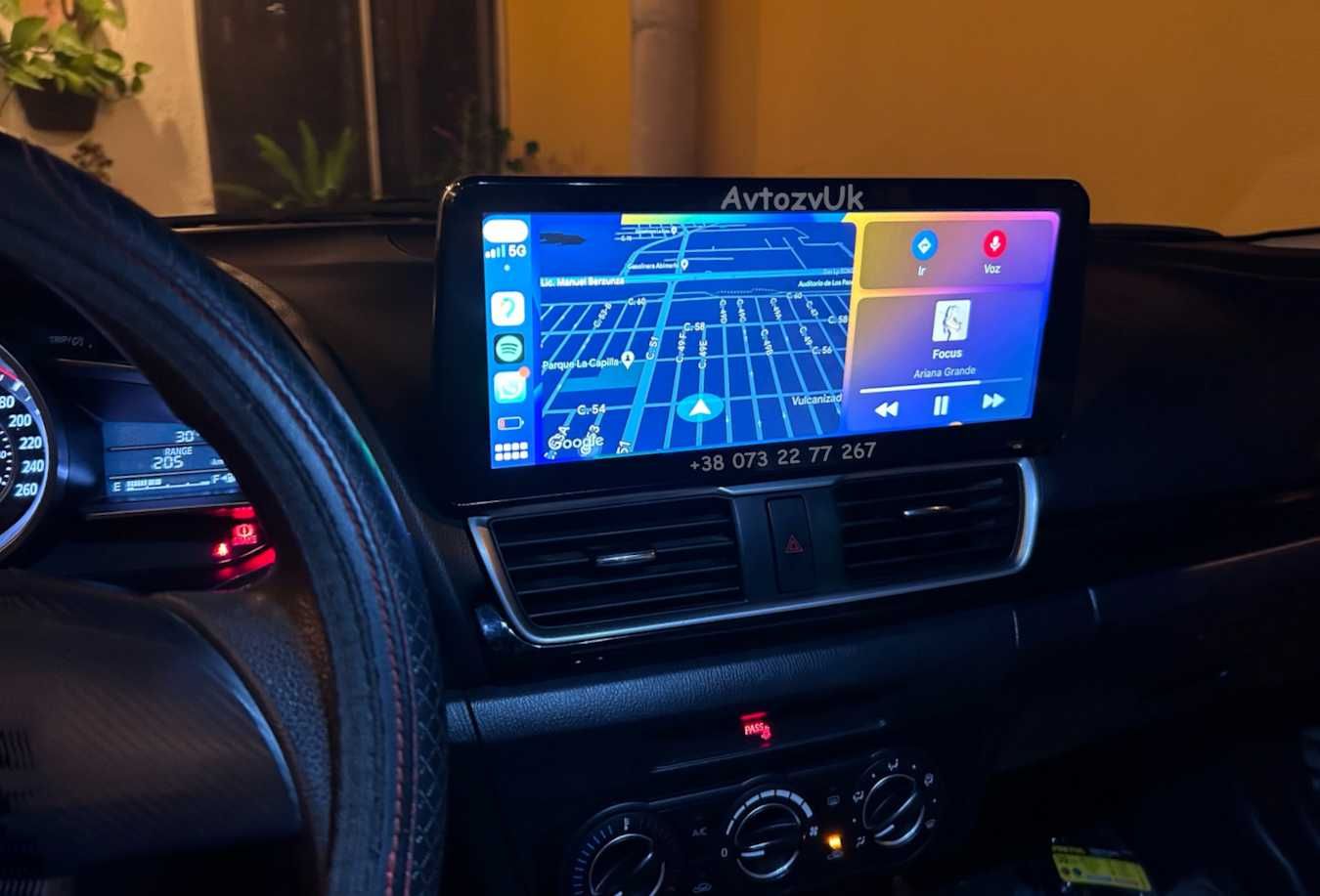 Магнитола RX8 Mazda 3 RX 8 RX-8 3 GPS USB РХ8 2 дин CarPlay Android 14