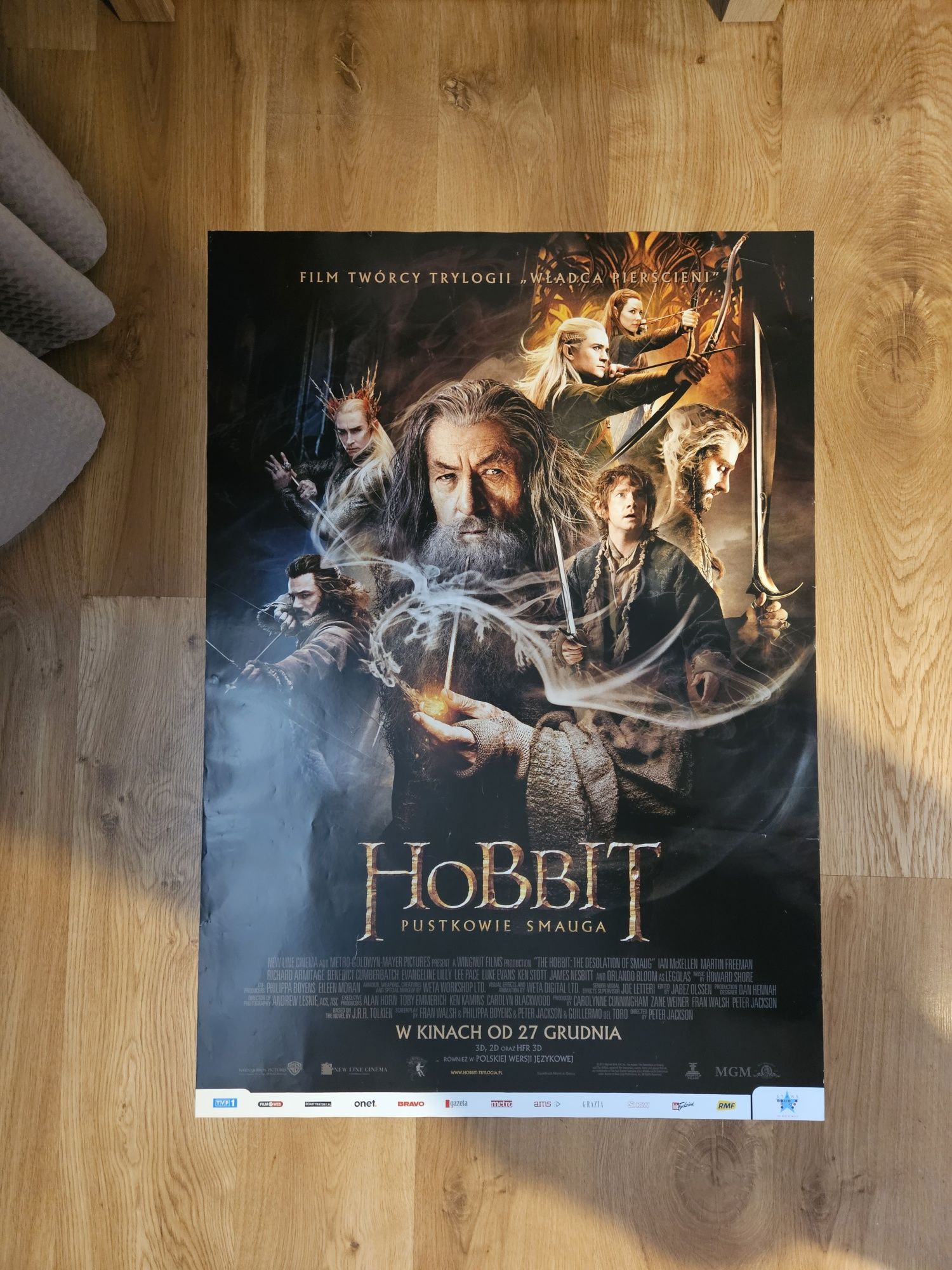 Plakaty z trylogii Hobbit