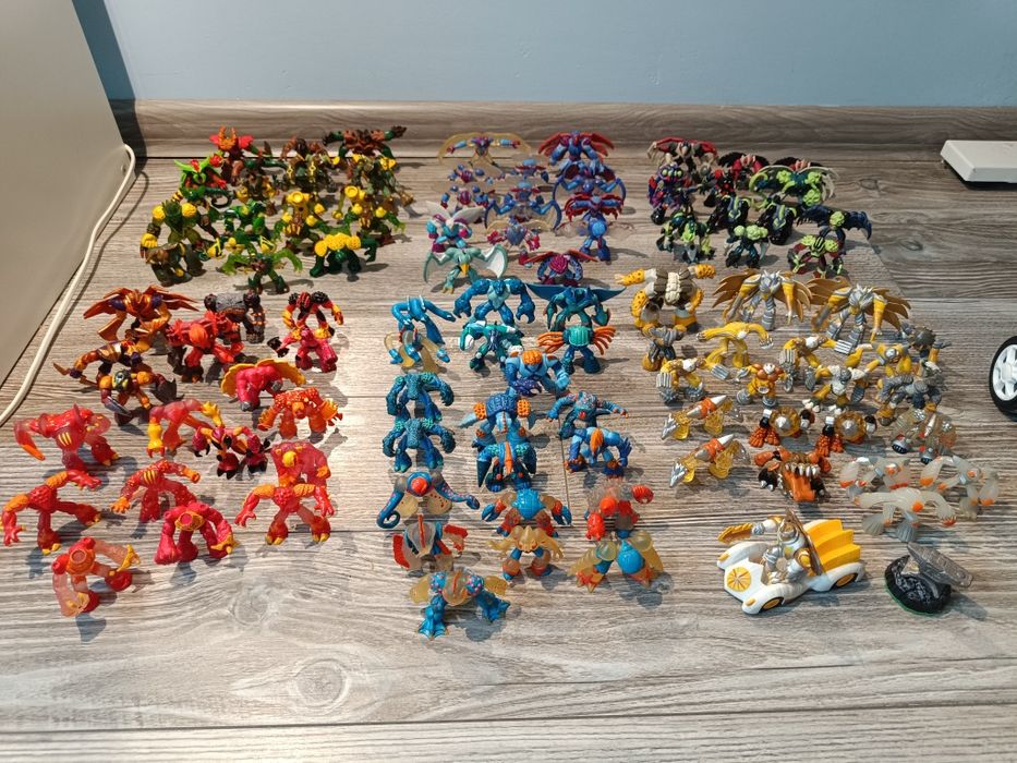 WIELKA kolekcja Gormiti - 118 figurek