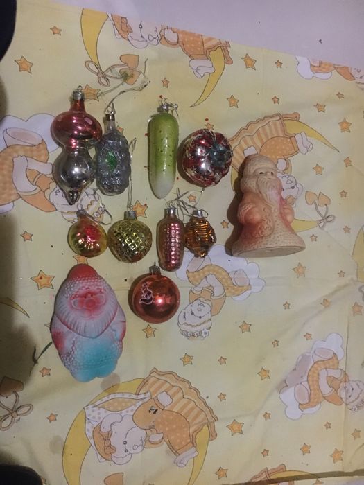 Новогодние игрушки ссср