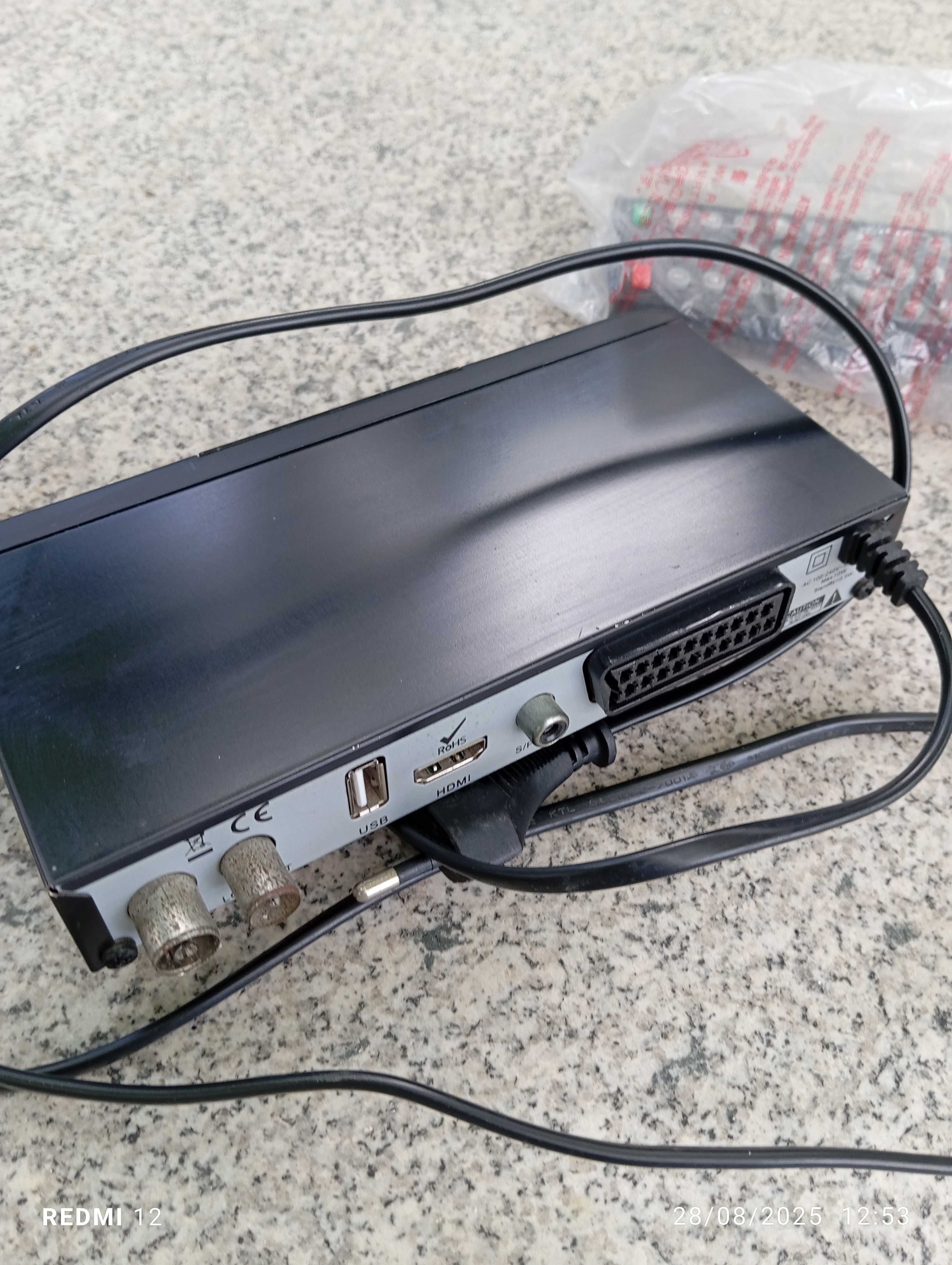Receptor de TDT em bom estado como novo