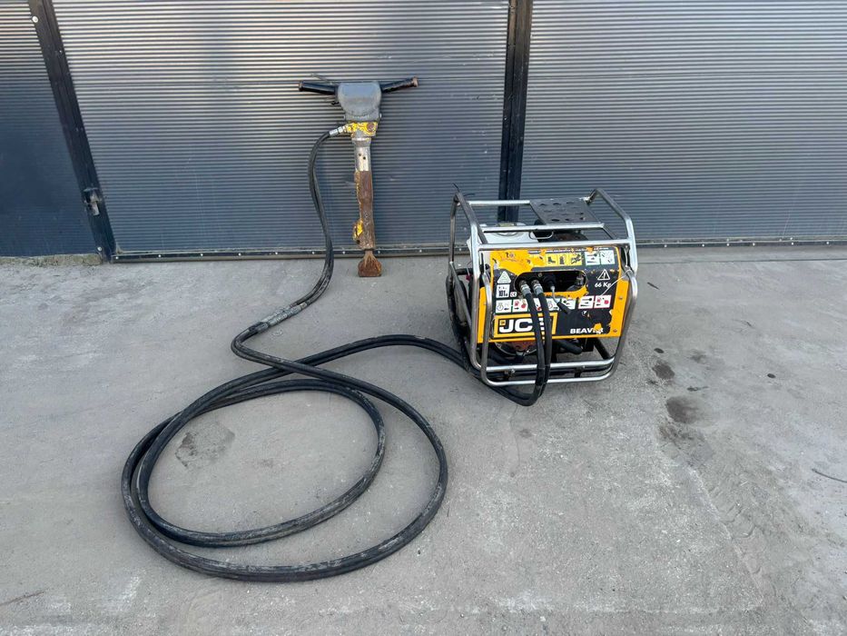Zestaw hydrauliczny agregat hydrauliczny JCB BEAVER z Młotem
