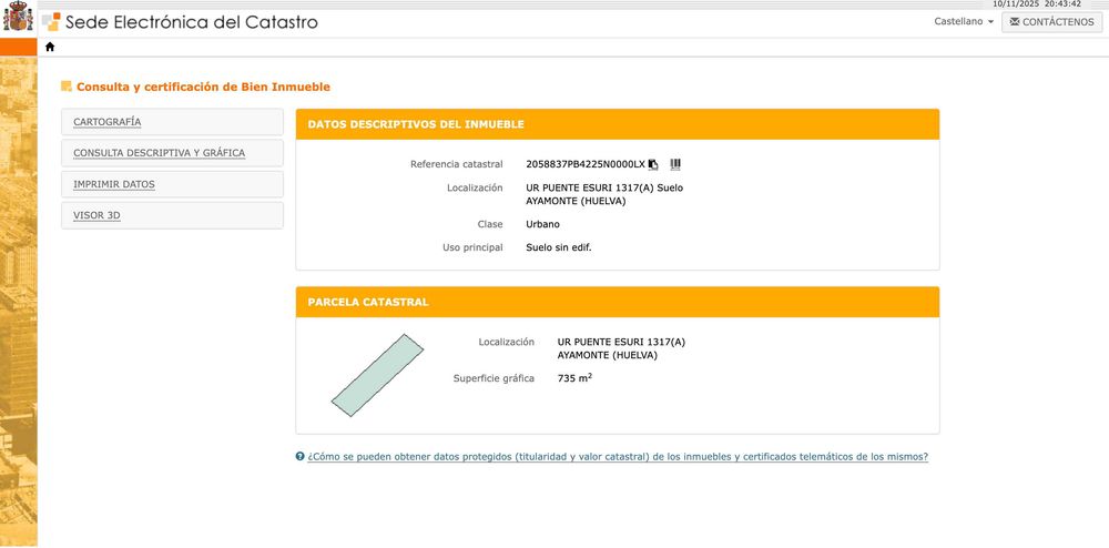 Terreno Costa Esuri Sul Espanha Isla Canela