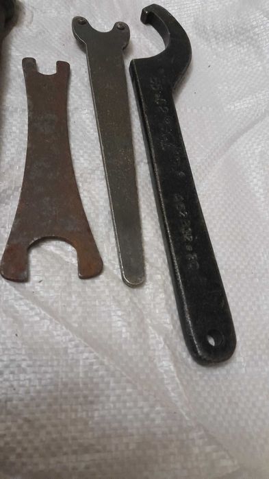 Ключи рожковые, гаечные, разводные времён СССР.
