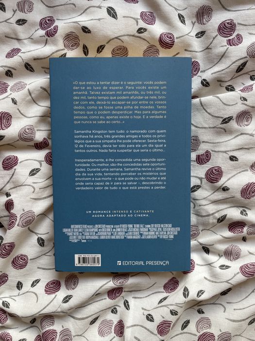 Livro “Antes de vos deixar”