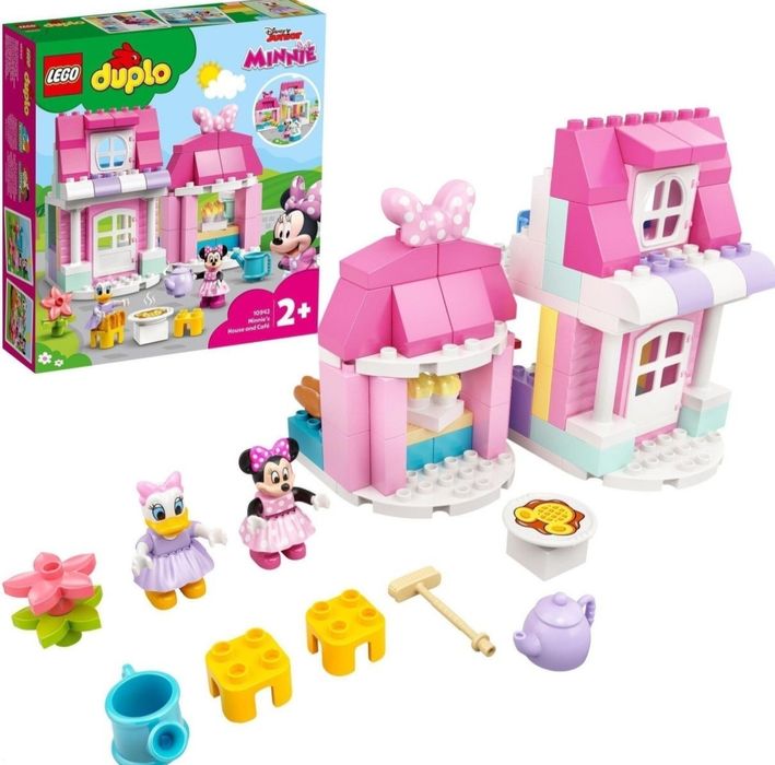 Nowe LEGO Duplo 10942 Dom Myszki Minnie i Daisy kawiarnia