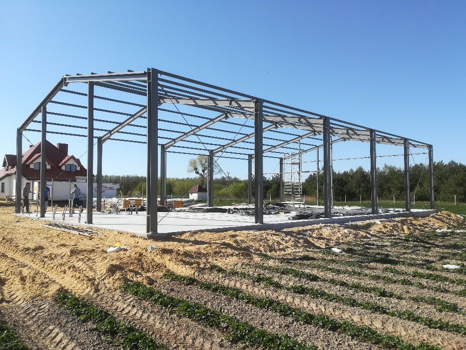 Konstrukcja stalowa 15x40x4,5m HALA stalowa Producent