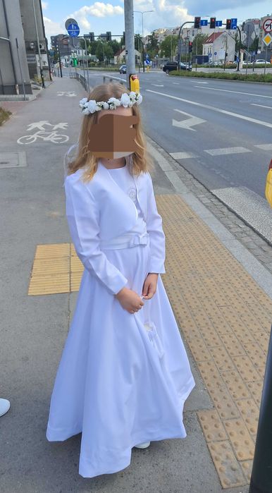Suknia komunijna Lena biała z salonu Beata