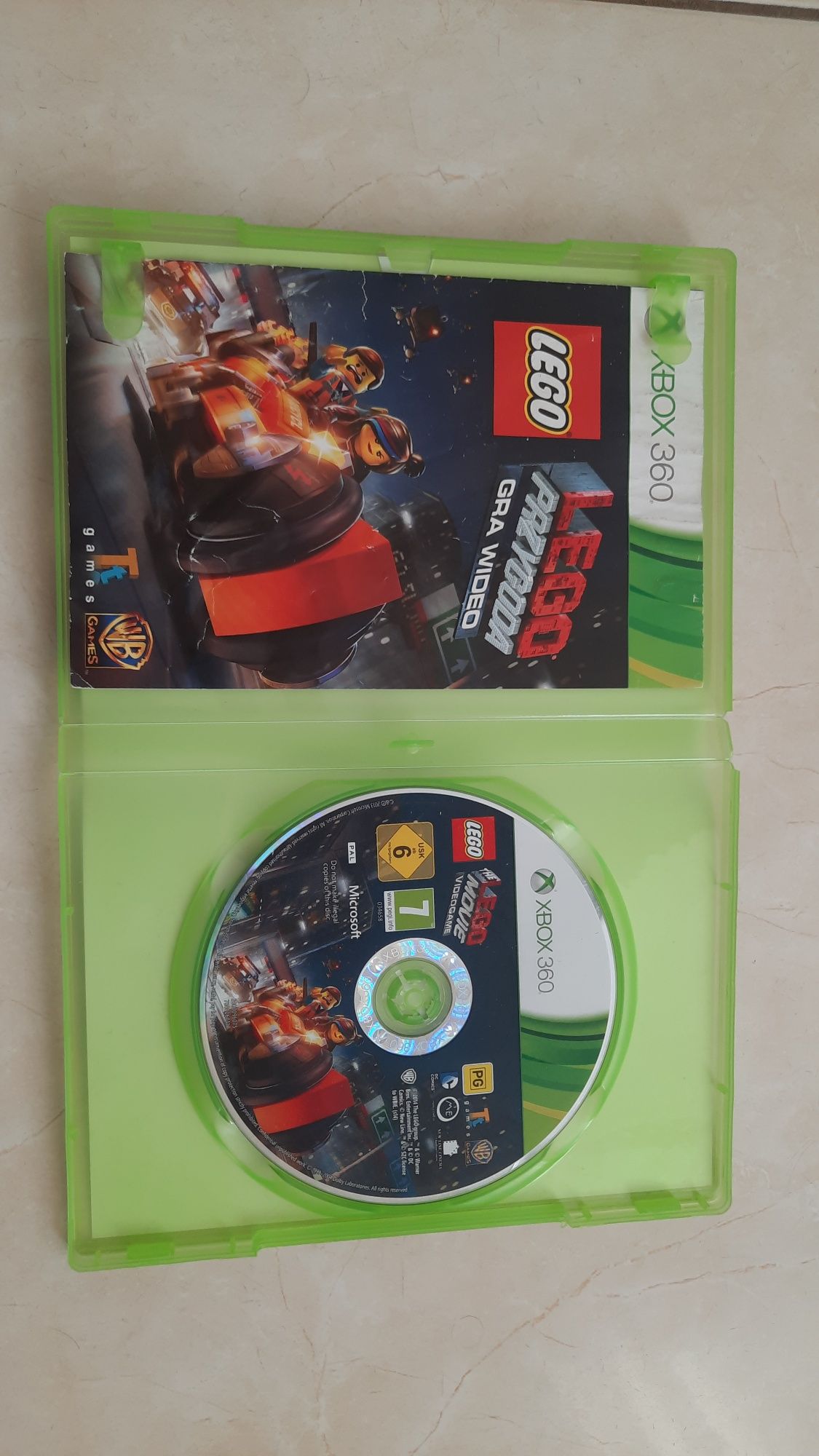 Lego Przygoda Movie bdb stan gra xbox 360
