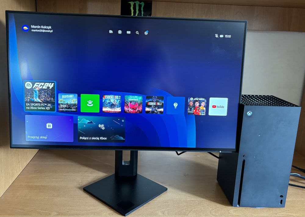 Monitor HP Omen 27u 4K 144hz xbox playstation 5