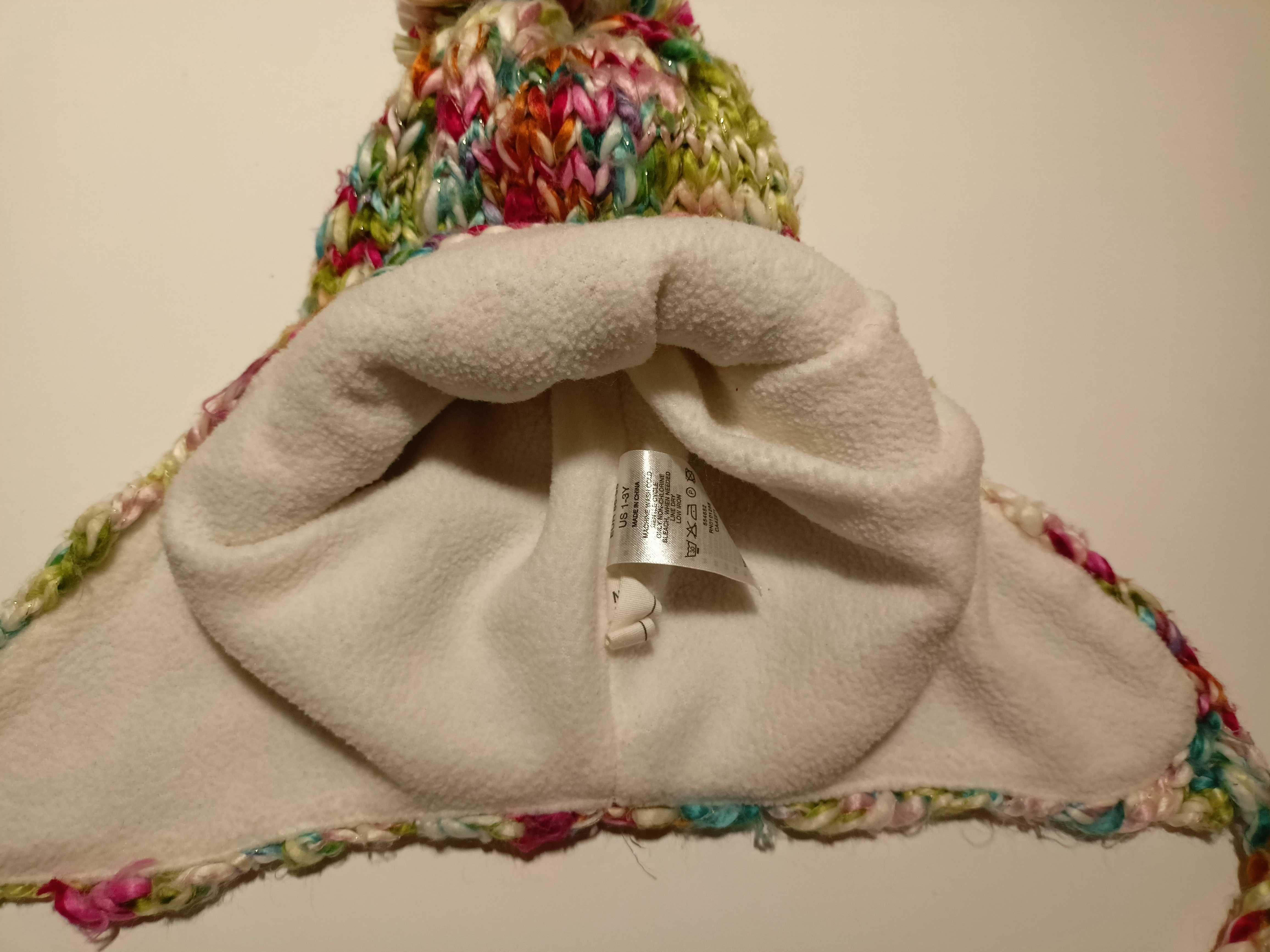 czapka zimowa H&M rozm. 86-98 (1-3 lata)_stan bdb