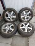 Alufelgi 15 , 4x114,3 + opony zimowe