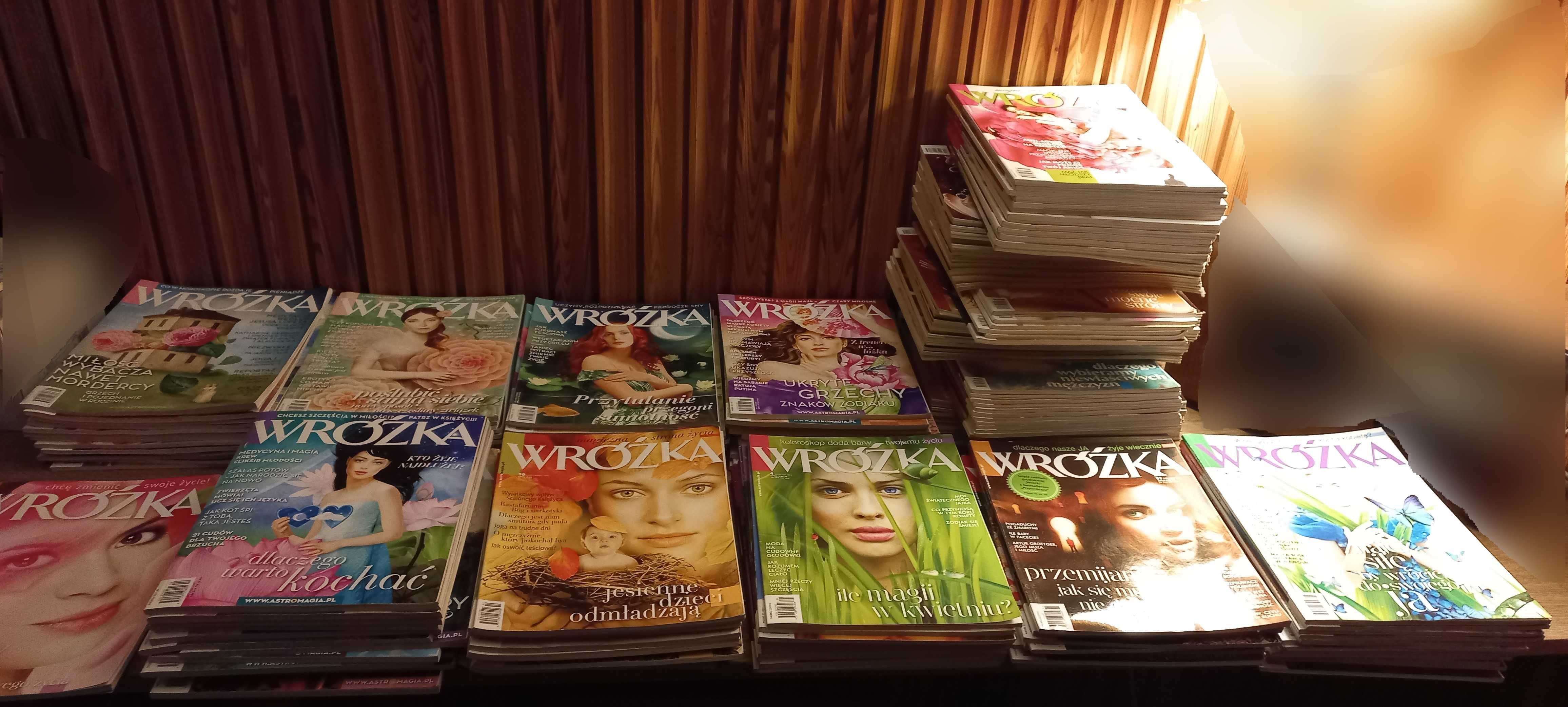 Miesięcznik Wróżka - po złotówce. 225 numerów z lat 2003 - 2023.