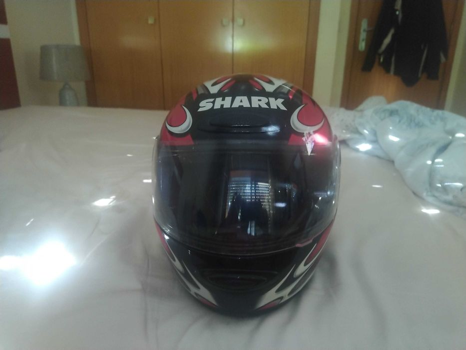 Capacete shark  clássico em excelente estado