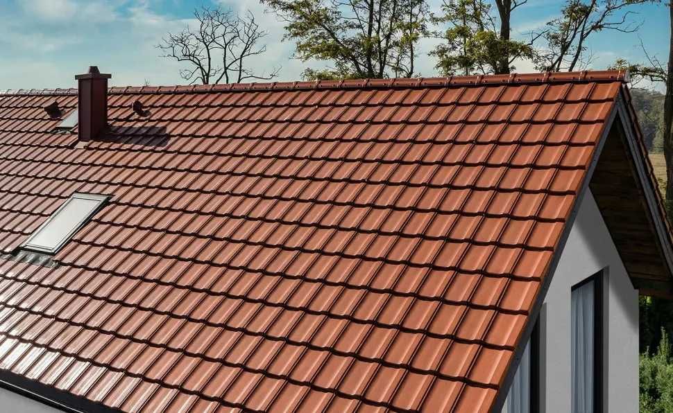 Dachówka Ceramiczna Creaton Półpłaska Miedziana Angoba