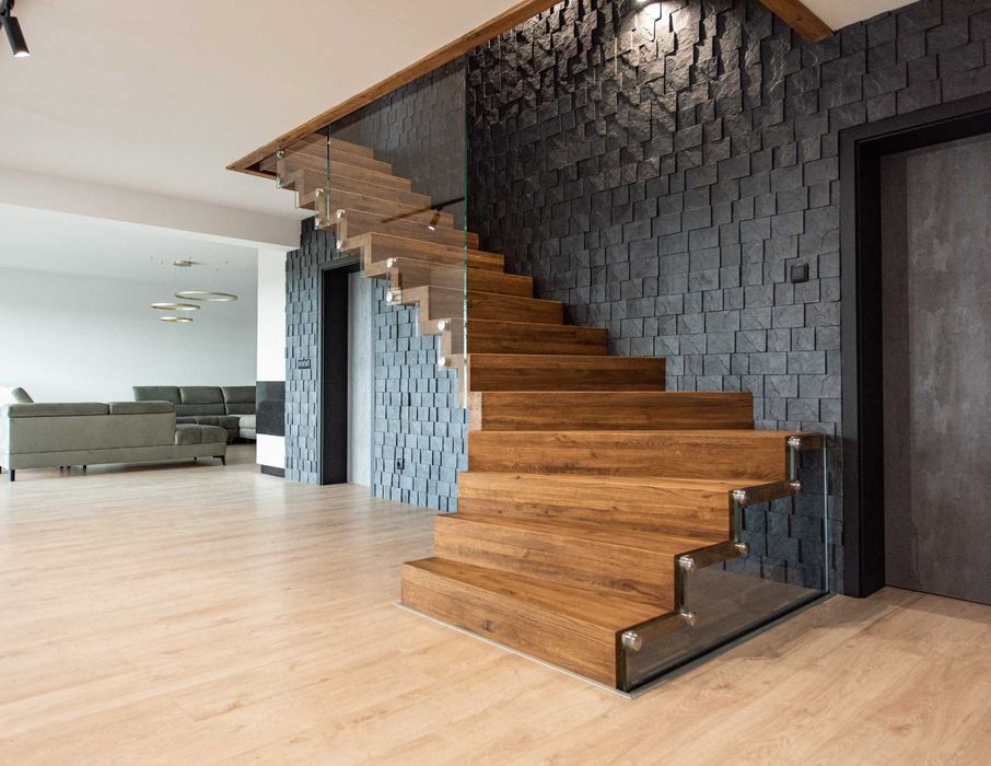 Schody Drewniane z Montażem - JURREX|Projekt 3D GRATIS