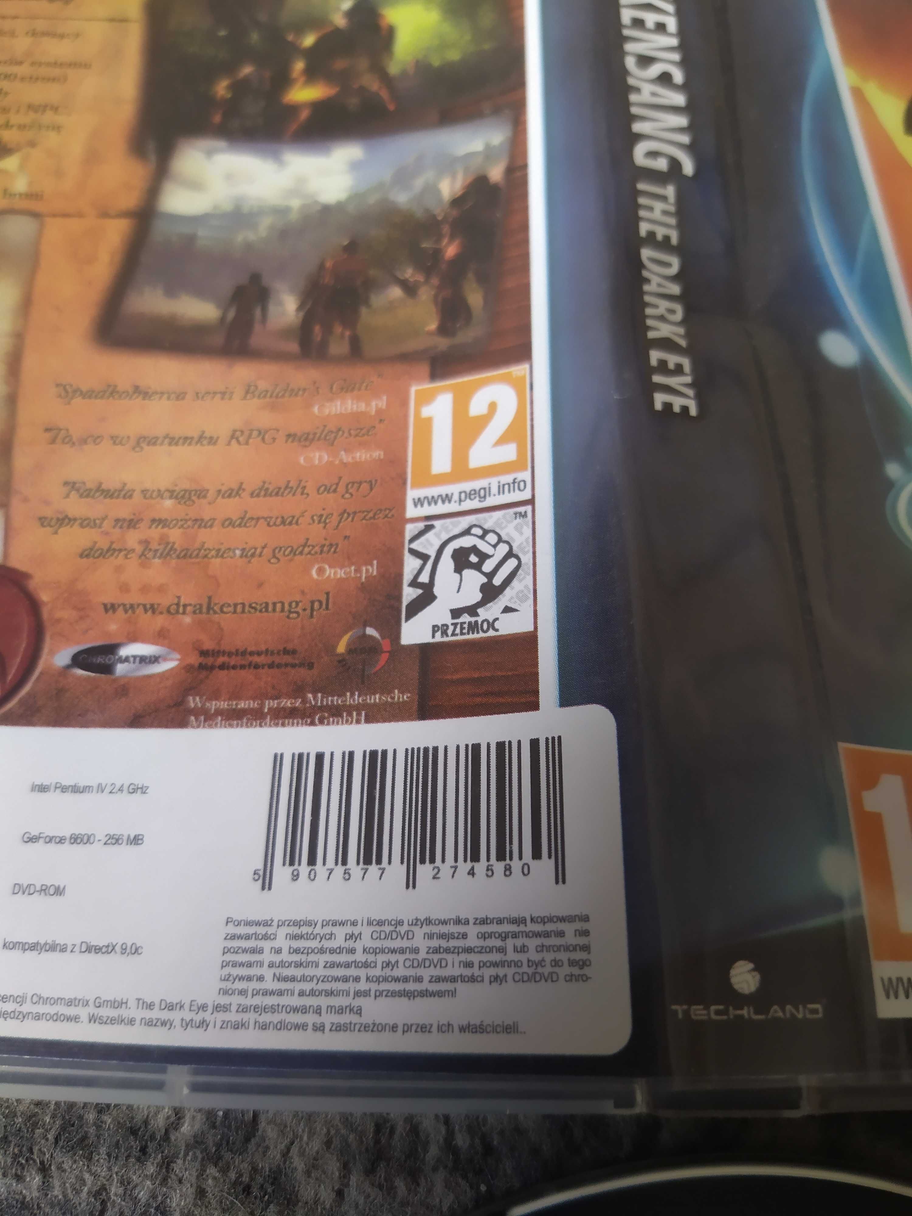 Drakensang The Dark Eye PC DVD PL