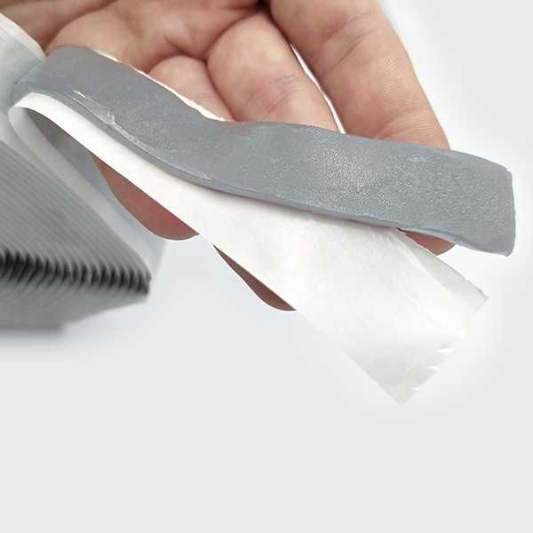 ЛЕНТА БУТИЛКАУЧУКОВАЯ  К-2 для герметизации 15мм*25 м.п.