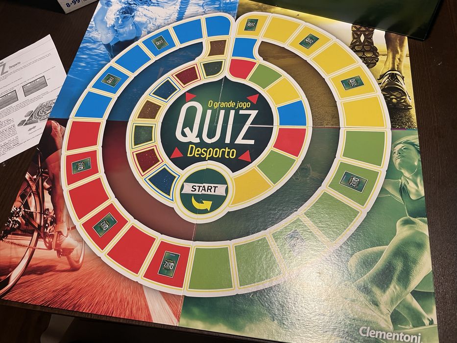 Jogo de Tabuleiro - Quiz Desporto