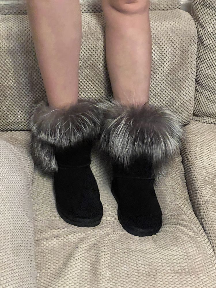 Eskimosy zamsz i futerko naturalne 36-37 Ugg