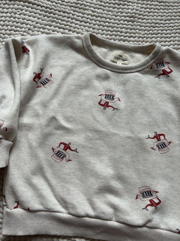 Bluza Lou Konges Slojd 4 lata 104 świateczna bawełna organiczna