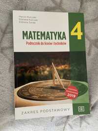 Matematyka 4 Liceum i technikum Podręcznik zakres podstawowy