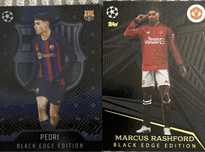 Cartas de coleção Match Attax BLACK EDITION