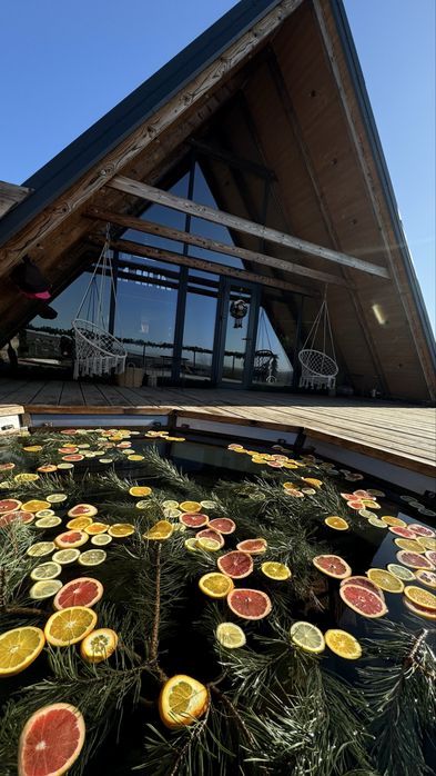 Оренда будинку з чаном, басейном, мангалом — Ужгород 15 хв