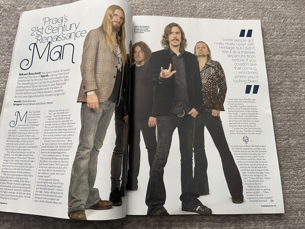 Revista Prog Opeth