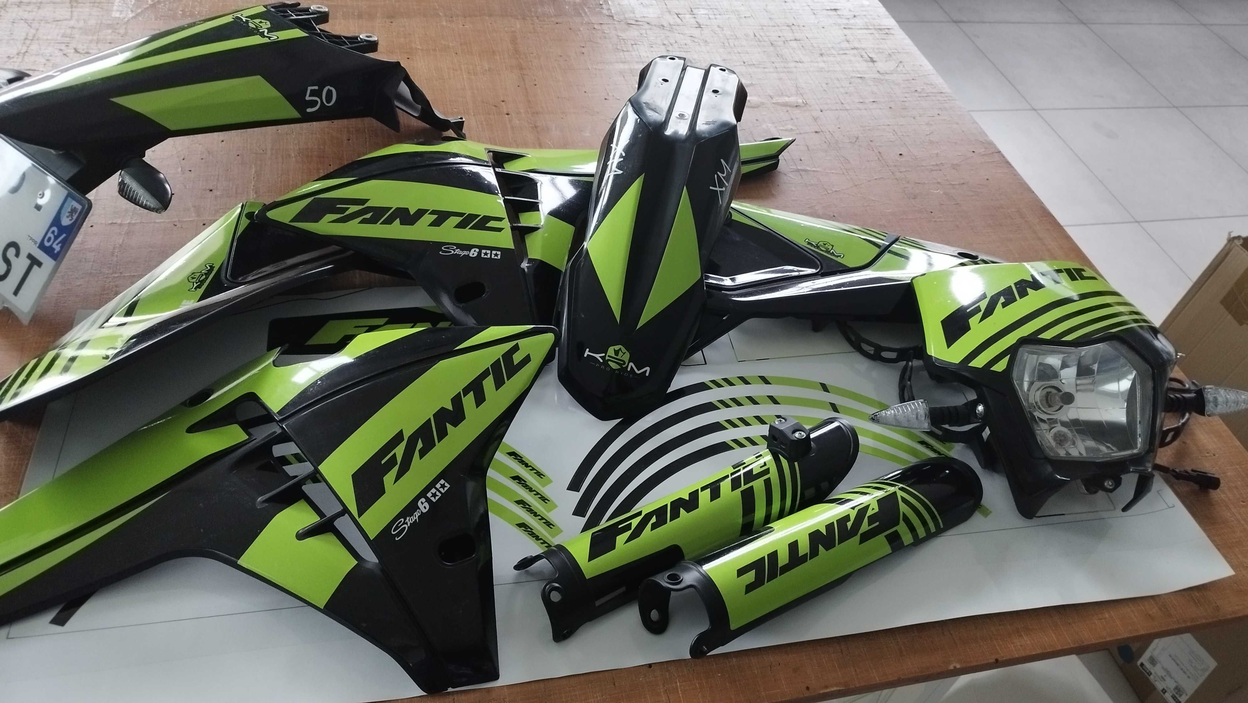 Naklejki Fantic XM 50 2023+ Okleina