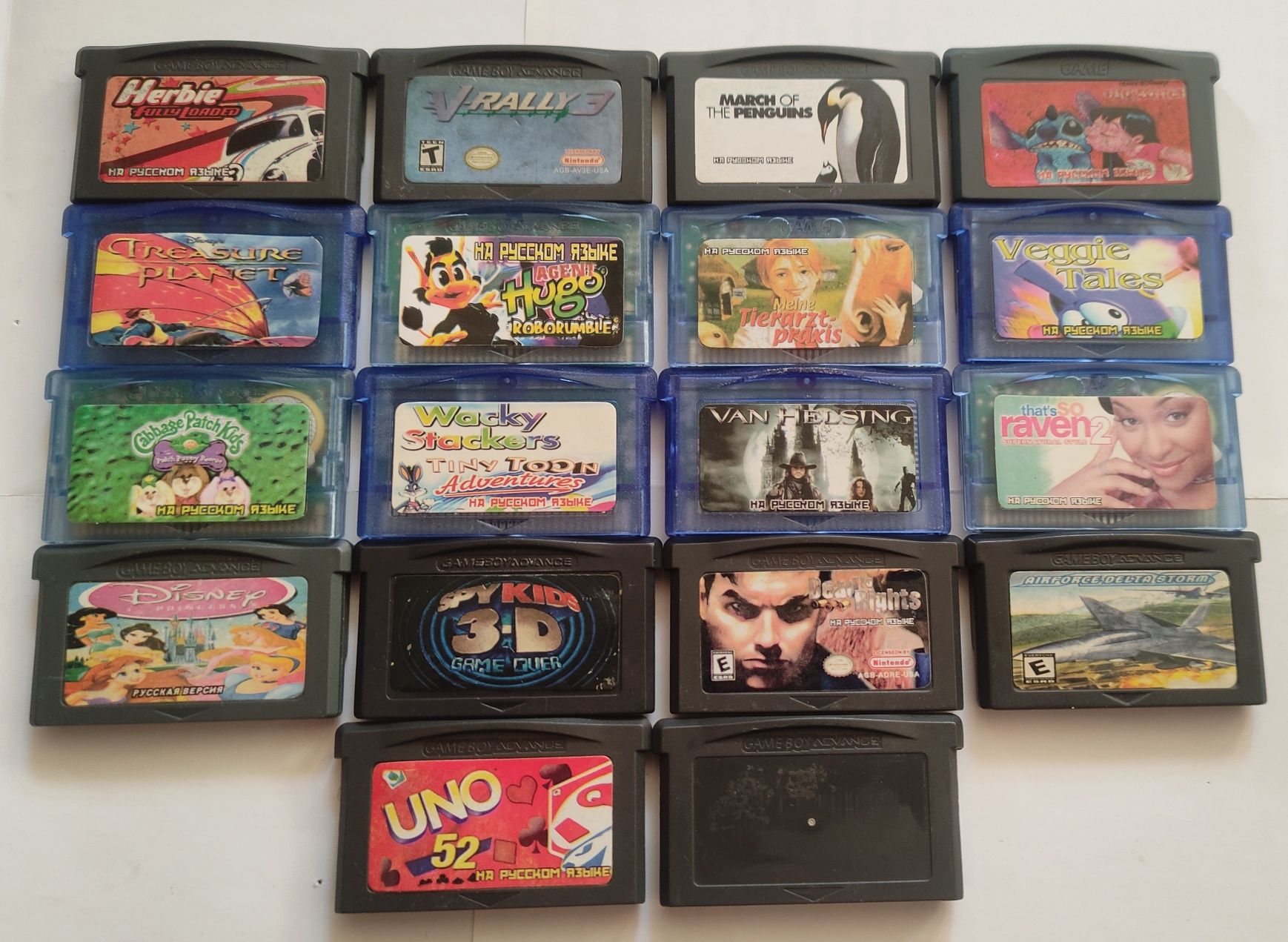 Картриджі Sega, Game boy, Nintendo ds, vtech