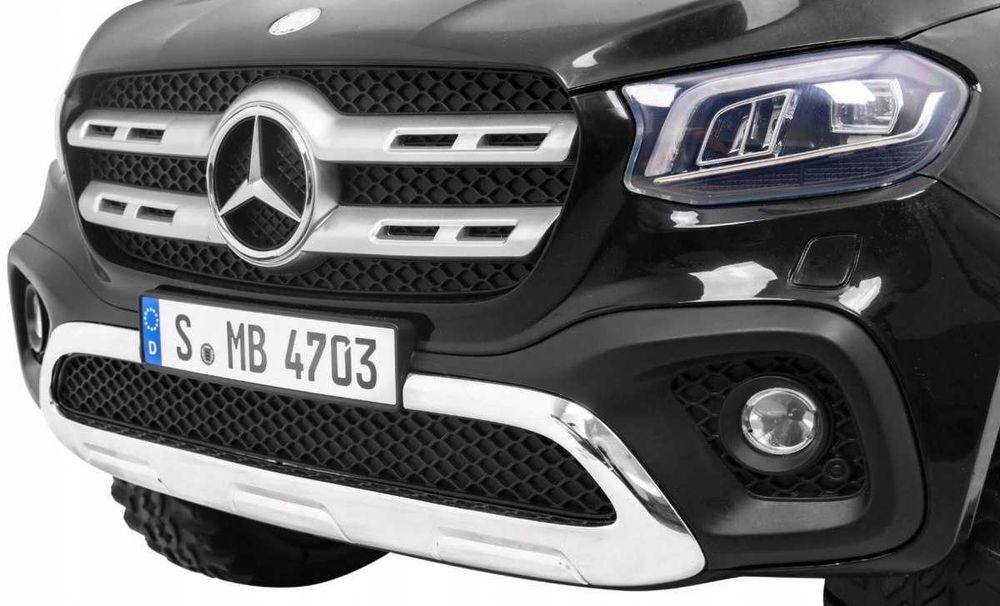 Rozpal dziecięcą radość z Mercedes X-Class Czarny - autko elektryczne