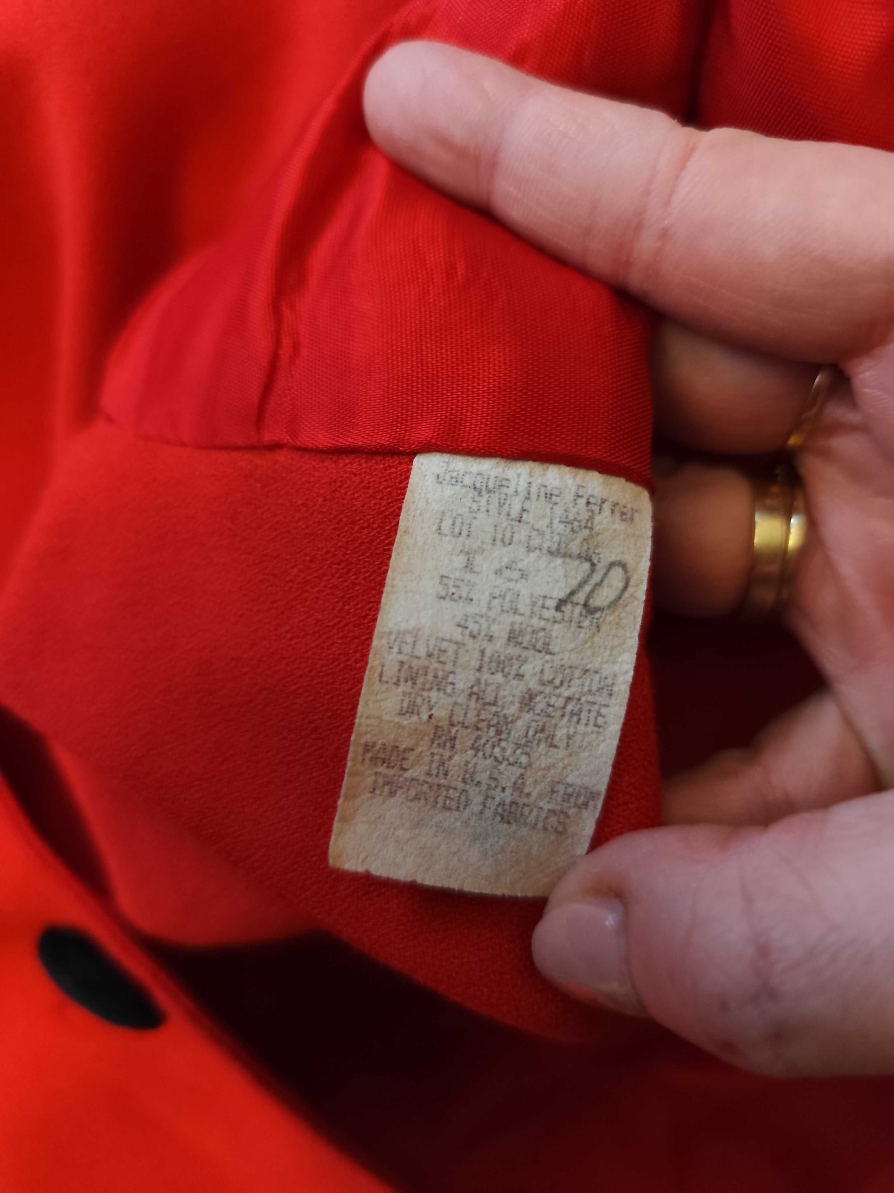 Marynarka retro vintage rozmiar 44  wełniana świąteczna
