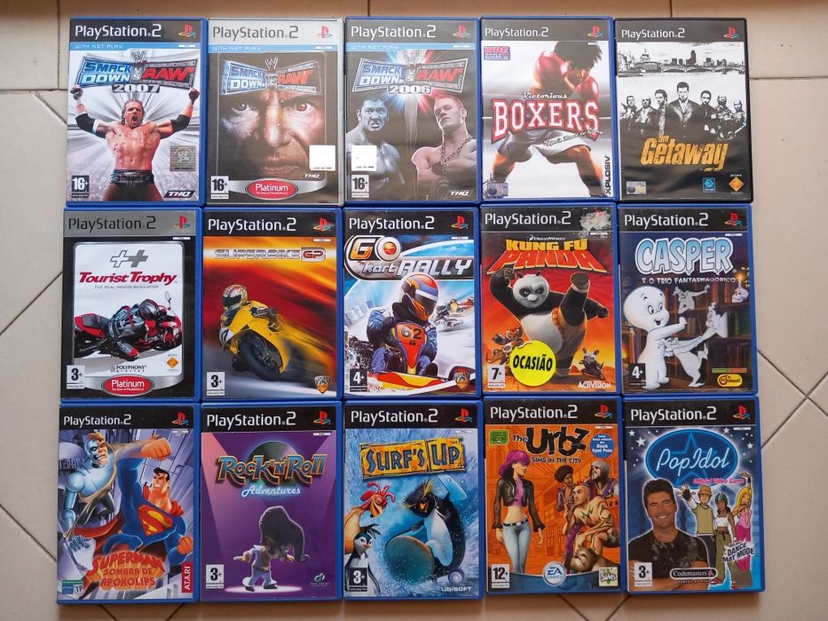 jogos para consola ps2