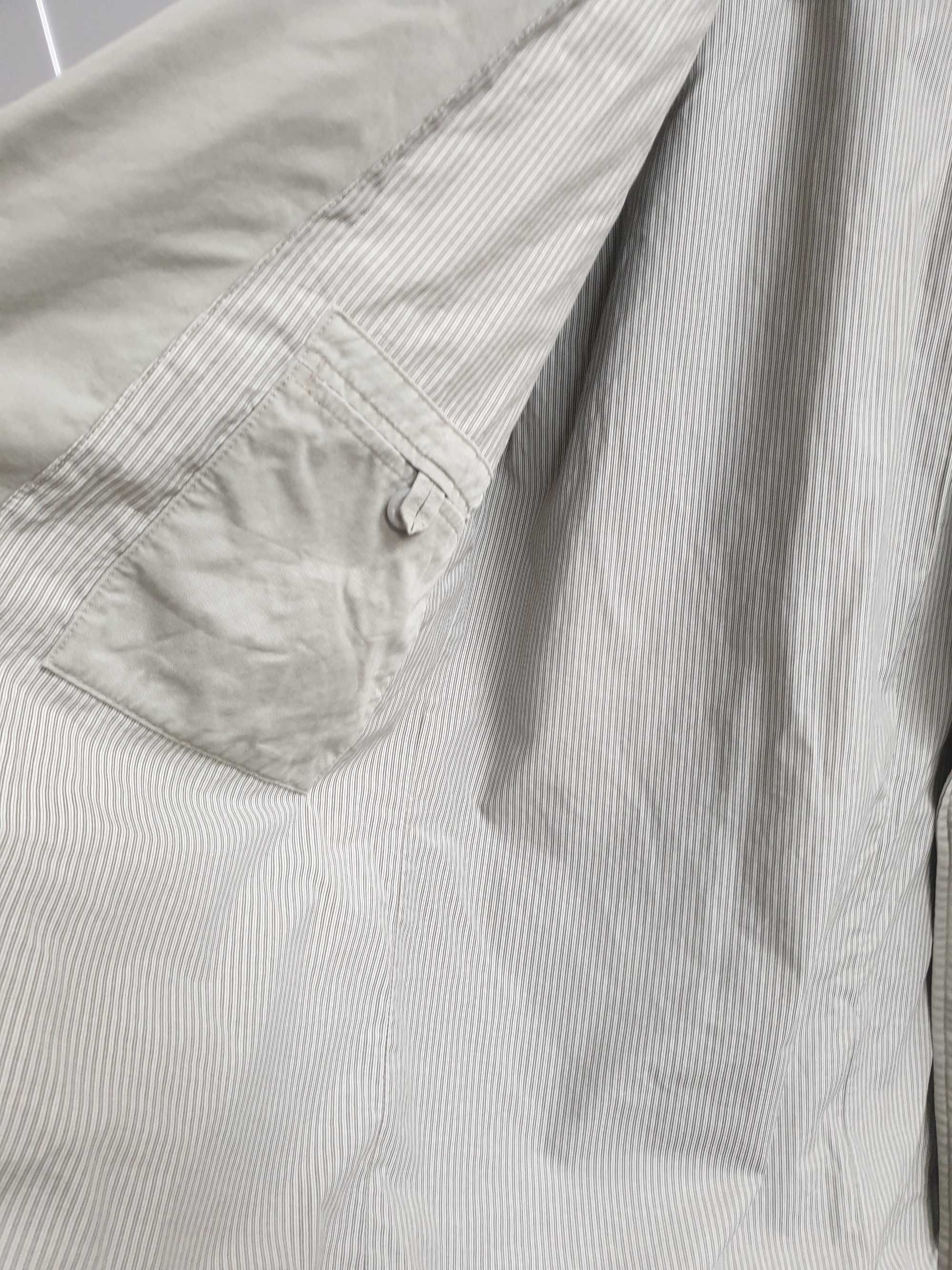 Marynarka męska khaki Camel Active bawełna L