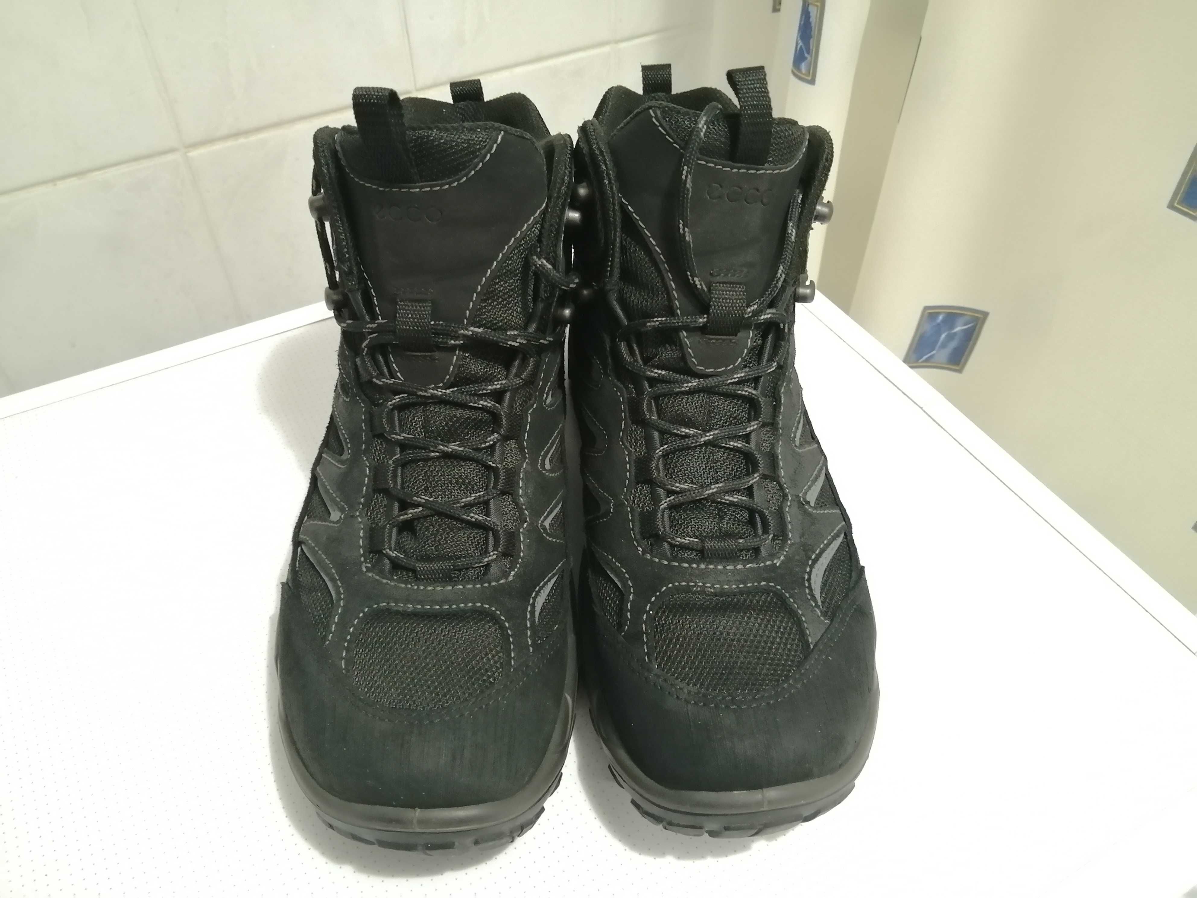 Ботинки кожаные Ecco Gore-tex Yak (на мембране) 42р Оригинал