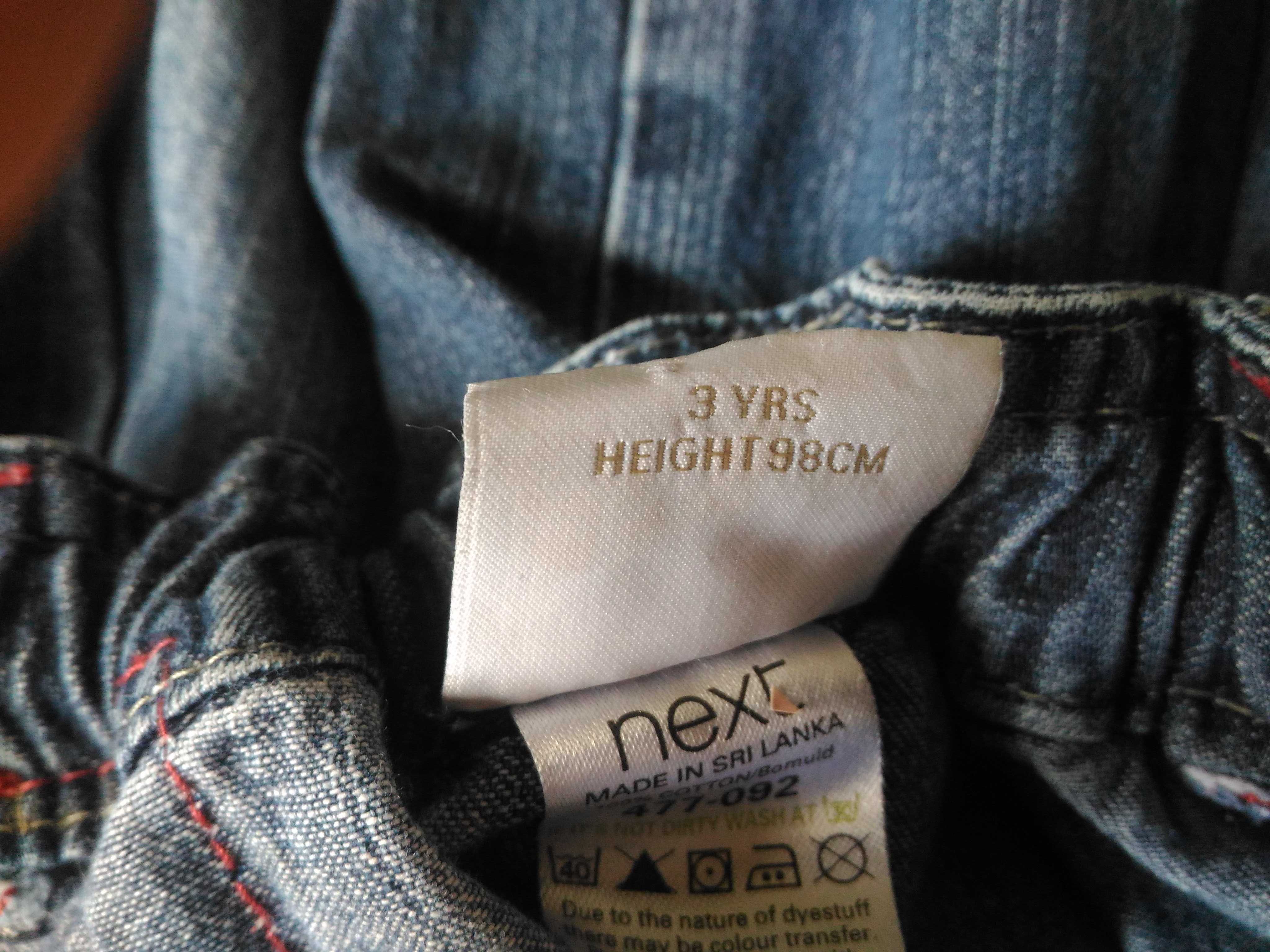 Spódniczka jeans next r. 98
