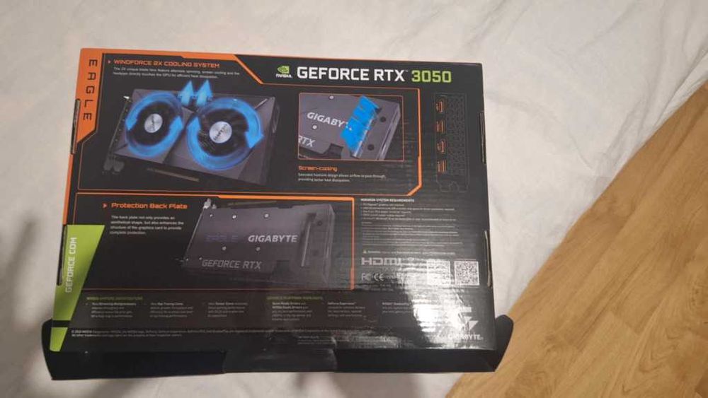 Karta graficzna Gigabyte GeForce RTX 3050 EAGLE 8 GB