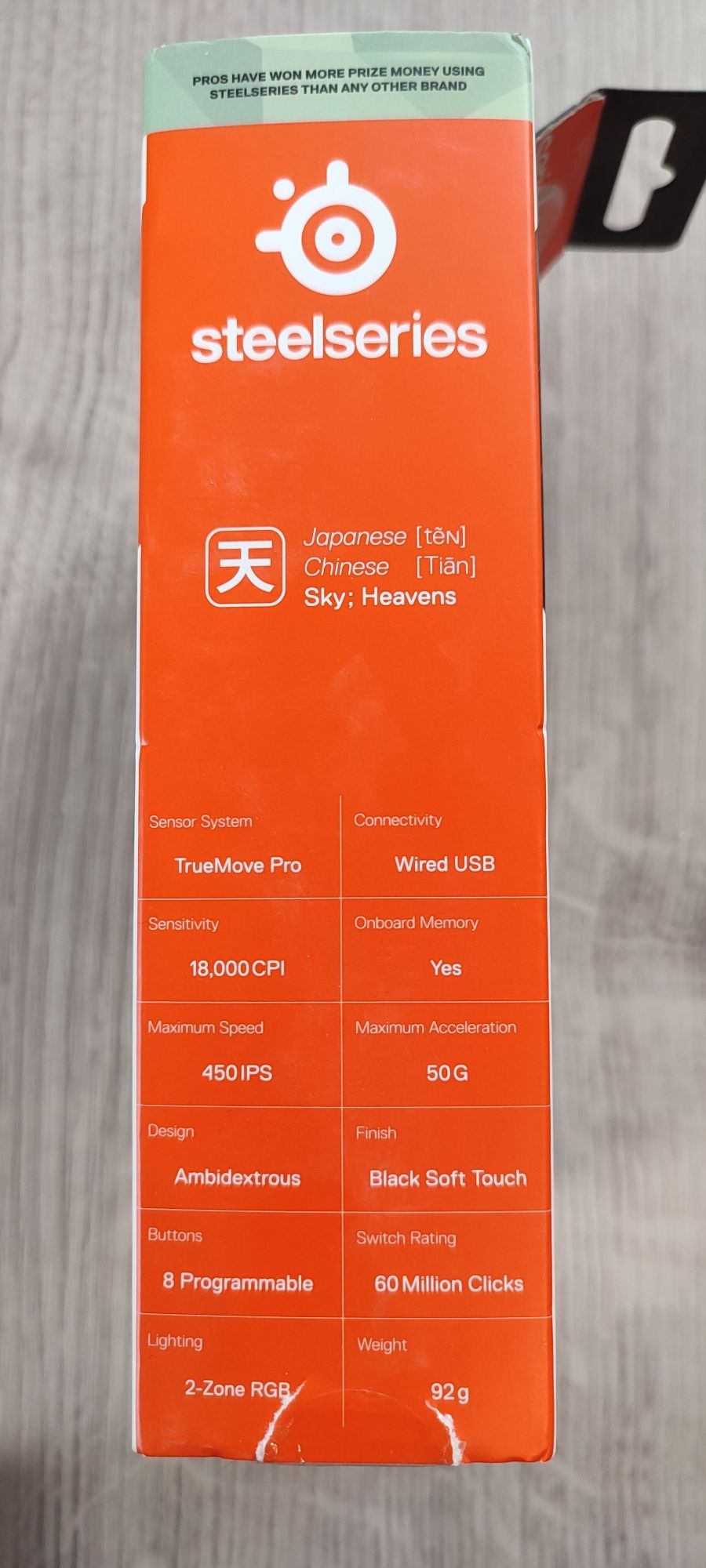 Myszka Steelseries Sensei Ten Gamingowa przewodowa