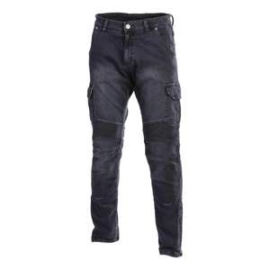 Jeansy motocyklowe SECA SQUARE - kiesznie bojowki strecz 34 czarne