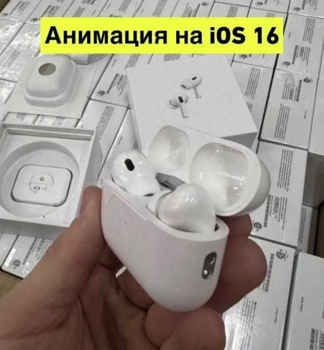 Безротові навушники airpods pro V2 Найкраща якість! Вигідна ціна!!