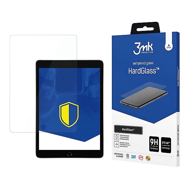 Szkło hartowane 3mk HardGlass na Apple iPad 10.2" 2020 (8 gen.) / iPad