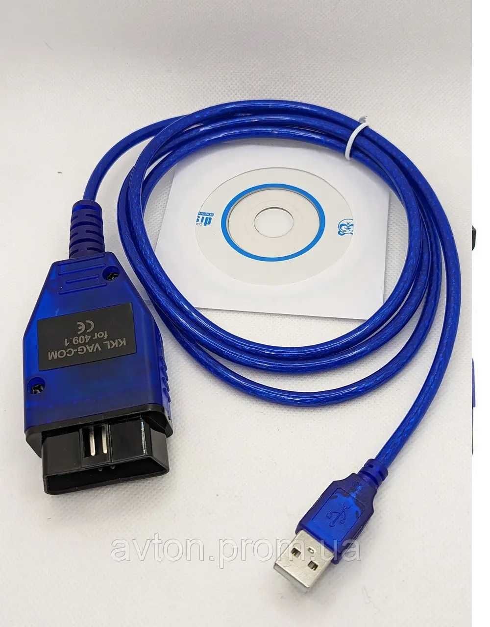 K-Line адаптер KKL USB VAG-COM 409 VCDS.1 + RU программы! - Наличие! E