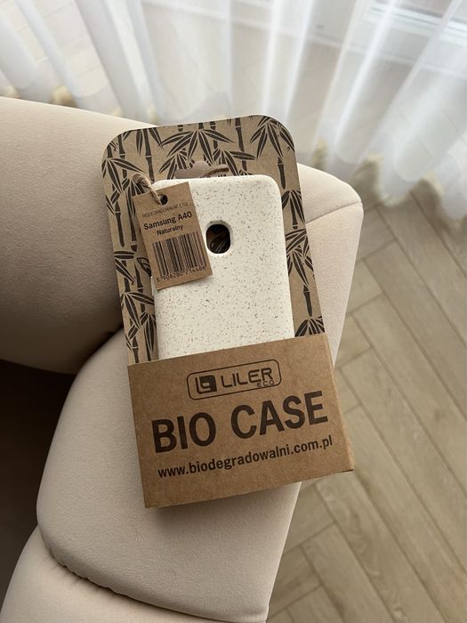 Bio Case do Samsung Galaxy A40 w kolorze naturalnym białym