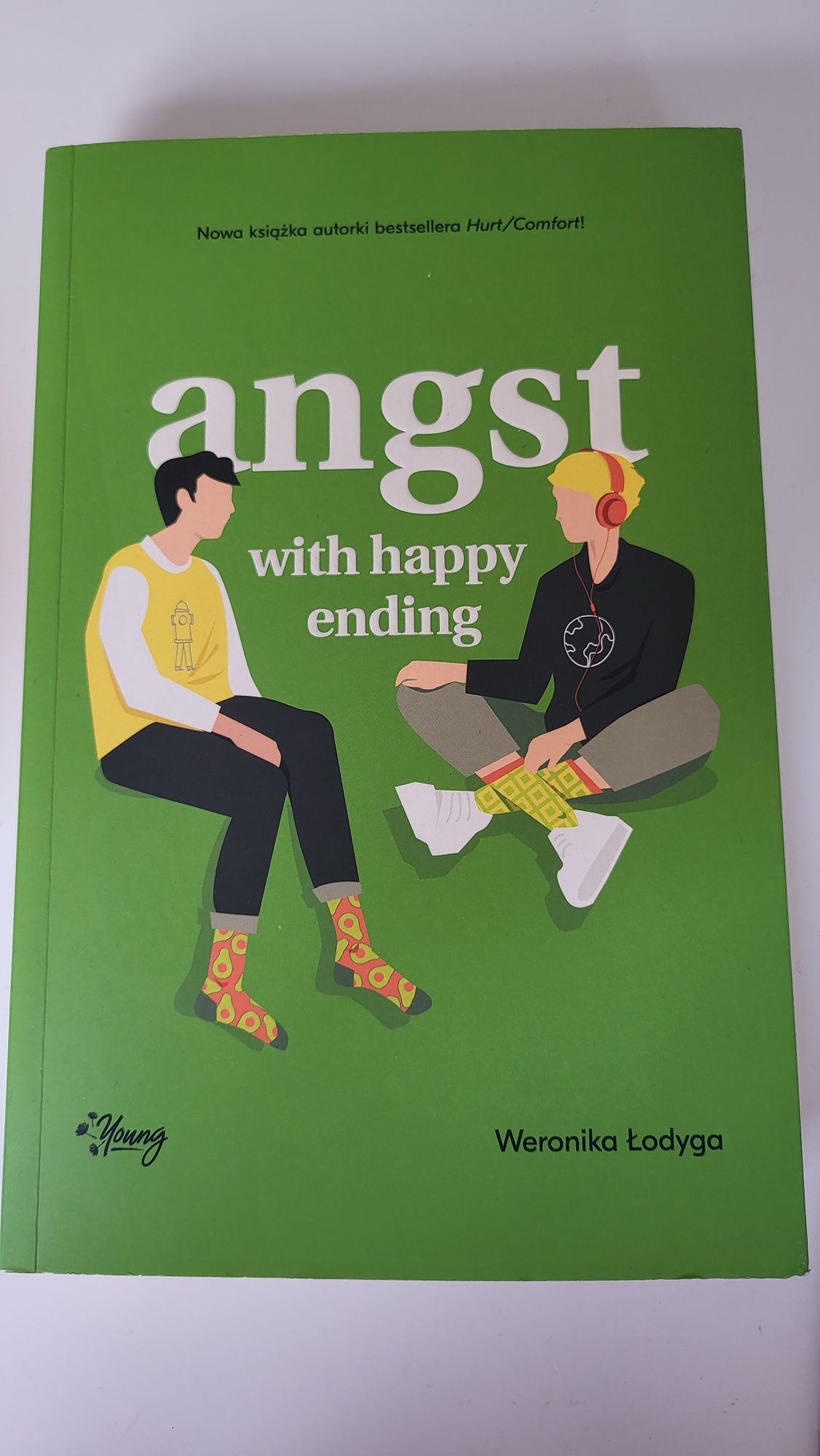 Książka "Angst with happy ending", Weronika Łodyga