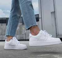 NIKE AIR FORCE 1 NIKE AIR FORCE ONE białe nowe buty Nike white force