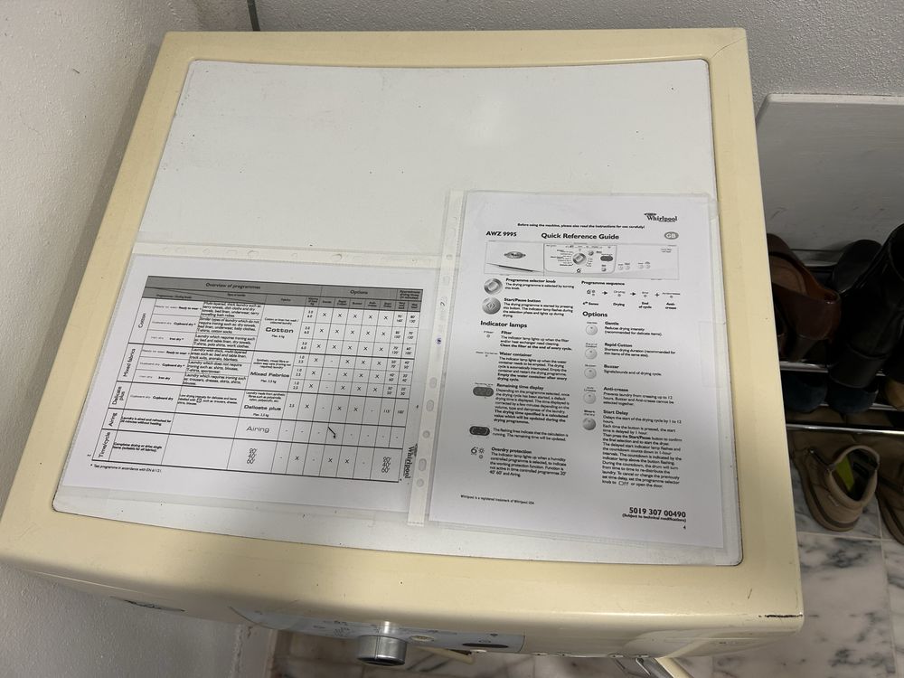 Maquina secar roupa Whirlpool - usada