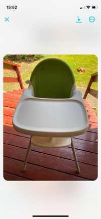 Fotelik krzesełko do karmienia keter 3w1  zielone