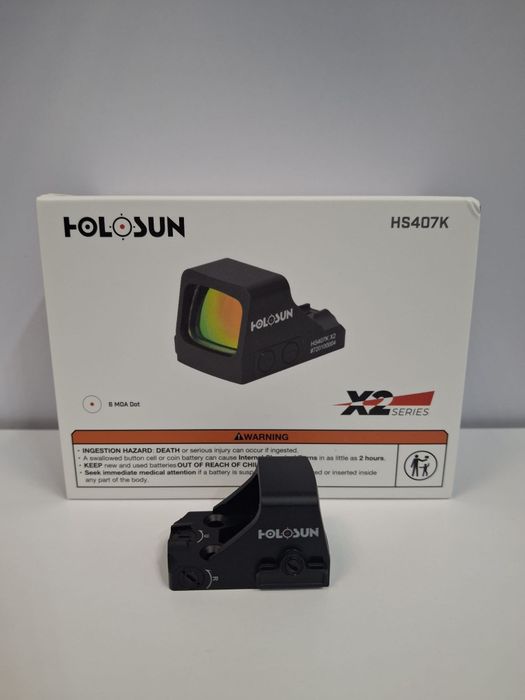 Коліматорний приціл Holosun HS407K X2